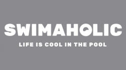 Swimaholic Prosop swimaholic big logo microfibre towel gri Prosop
