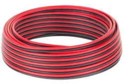  Cablu pentru difuzor, CCA, 0, 75mm2, rosu, negru, 10m, L101981