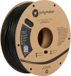 Polymaker - PolyLite LW-PLA - Fekete - 1, 75 mm - 800 g