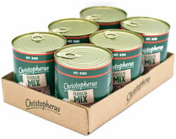 Christopherus Christopherus Dog konzerv meat mix marha 6x800g