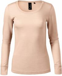 MALFINI Bluză mânecă lungă femei Merino Rise LS - Cameo | XL (160C516)