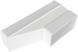 Dalap PVC átalakító idom lapos csővezetékekhez 204x60 mm / 110x55 mm (5181)