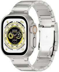 Utángyártott Titán Apple Watch szíj 42/ 44/ 45 / 49 mm - ezüst (OS-0426)