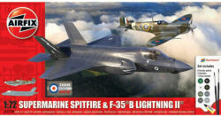 Airfix 'Then and Now' Spitfire Mk. Vc & F-35B Lightning II 1: 72 (A50190)