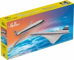 Heller Caravelle + Concorde 1: 100 (50333)