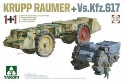 TAKOM Krupp Räumer +Vs. Kfz. 617 1: 72 (TAK5007)