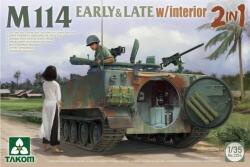 TAKOM M114 EARLY & LATE w/interior 2in1 1: 35 (TAK2154)