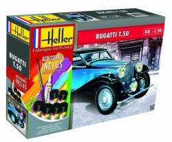 Heller STARTER KIT Bugatti T 50 1: 24 (56706)
