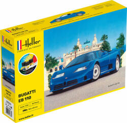 Heller STARTER KIT BUGATTI EB 110 1: 24 (56738)