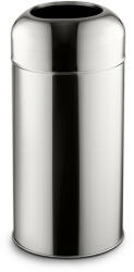 Dayco Metal Fedél nélküli, rozsdamentes acél szemetes kuka, 40 L, 28X67CM, fényes 430SS (ALDM0890)