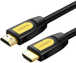 UGREEN HD101 HDMI 2.0 kábel, 4K 60Hz, 0, 75m (fekete-sárga)