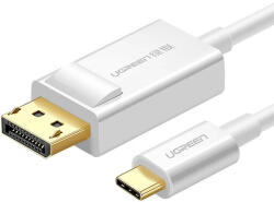 UGREEN Display Port USB-C kábel 1, 5 m (fehér)