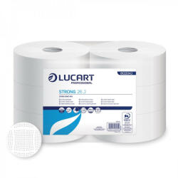 Lucart Strong 26 J MAXI toalettpapír 2 réteg cellulóz 255m 6tekercs/csomag (AL812204J)
