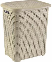 Heinner Cos de rufe plastic tip rattan 45 l bej, 34, 5x41x46 cm, heinner care (HR-AT-7019B) - electropc