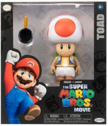 JAKKS Pacific Figurina Super Mario Bros The Movie Toad, 13cm (192995417199)