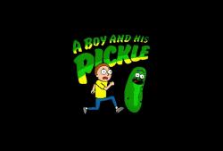 Poster A Boy And His Pickle, 61x90cm, poster678 (poster678)