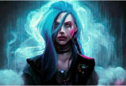 Tablou Canvas Jinx Arcane Netflix, 80x50cm, tablou1067 (tablou1067/50x80cm)