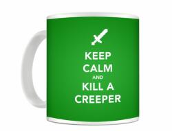 Minecraft Cana Minecraft Keep calm and kill a creeper , 330ml , mug207 (mug207)