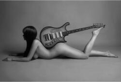 Tablou Canvas Guitar Nude Art, 80x50cm, tabloucanvas62 (tabloucanvas62/50x80cm)