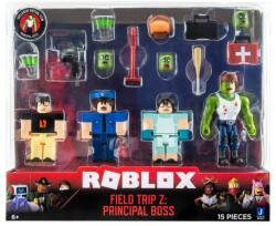 Jazwares Set 4 Figurine Roblox Field Trip Z Principal Boss (JAZROB0494)