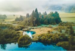 Tablou Canvas Wonderful Morning View Of Zelenci Nature Reserve, 80x50cm, tabloucanvas606 (tabloucanvas606/50x80cm)