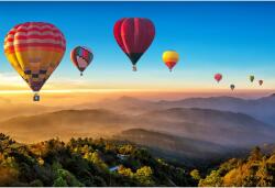 Tablou Canvas Lovely Hot Air Balloons Up In The Sky, 80x50cm, tabloucanvas312 (tabloucanvas312/50x80cm)