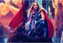 Tablou Canvas Jane Foster As Natalie Portman Thor Love And Thunder, 80x50cm, tablou1136 (tablou1136/50x80cm)