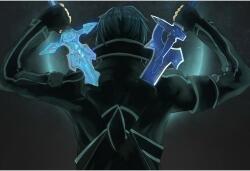 Tablou Canvas Sword Art Online Kirito Swords, 80x50cm (tablou99/50x80cm)