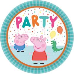 Peppa pig Set 8 Farfurii Peppa Pig Party Pentru Petrecere , 23cm (194099000765)