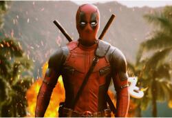 Tablou Canvas Deadpool Marvel Explosion, 80x50cm, tablou1310 (tablou1310/50x80cm)