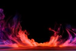 Tablou Canvas Vivid Dynamic Fire, 80x50cm, tabloucanvas1189 (tabloucanvas1189/50x80cm)