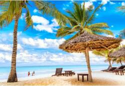 Tablou Canvas Sunbathing In Paradise, 80x50cm, tabloucanvas1042 (tabloucanvas1042/50x80cm)