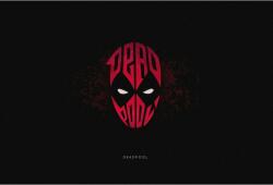 Tablou Canvas Deadpool Superhero Minimal, 80x50cm, tablou1151 (tablou1151/50x80cm)