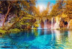 Tablou Canvas Wonderfull Colors Of Flowing Waterfall, 80x50cm, tabloucanvas825 (tabloucanvas825/50x80cm)