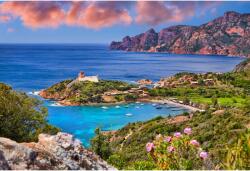 Tablou Canvas Aerial View Of Beautiful Girolata, 80x50cm, tabloucanvas906 (tabloucanvas906/50x80cm)