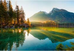 Tablou Canvas Beautiful Forest Reflection with Mountains Panorama, 80x50cm, tabloucanvas567 (tabloucanvas567/50x80cm)