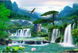 Tablou Canvas Mural Painting Of A Fairytale Landscape, 80x50cm, tabloucanvas921 (tabloucanvas921/50x80cm)