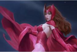 Poster Wanda Maximoff Scarlet Fanart, 61x90cm, poster2591 (poster2591)
