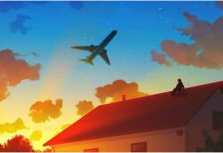 Tablou Canvas Fancy A Flight, 80x50cm, tablou799 (tablou799/50x80cm)