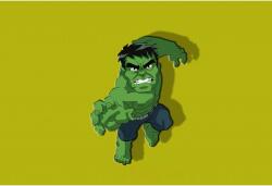 Poster Hulk Chibbi Minimal, 61x90cm, poster1655 (poster1655)