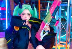 Poster Rebecca Cosplay Game X Cyberpunk Edgerunners, 61x90cm, poster2962 (poster2962)