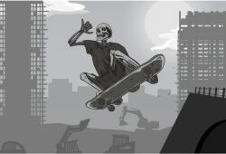 Poster Skele Ollie, 61x90cm, poster1124 (poster1124)