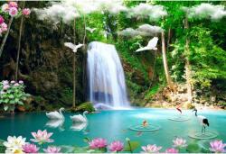  Tablou Canvas Fairytale Natural Background In The Forest, 80x50cm, tabloucanvas504 (tabloucanvas504/50x80cm)