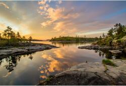  Tablou Canvas Beautiful Lake Under Colorful Sky, 80x50cm, tabloucanvas474 (tabloucanvas474/50x80cm)