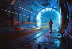 Tablou Canvas 2am Train Station, 80x50cm, tablou795 (tablou795/50x80cm)