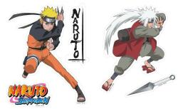 Naruto Set 5 Stickere Naruto si Jiraiya (ABYDCO151)