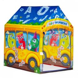 ECOTOYS Cort de joaca pentru copii autobuzul vesel Ecotoys 7201AR