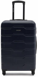 PUCCINI Közepes bőrönd ABS024B Sötétkék (ABS024B)