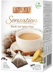 VEDDA Ceai Negru - Vedda Evolet Sensation Black Tea Spicy Chai, 20 plicuri x 2 g