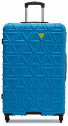 PUCCINI Nagy bőrönd ABS018A Kék (ABS018A)